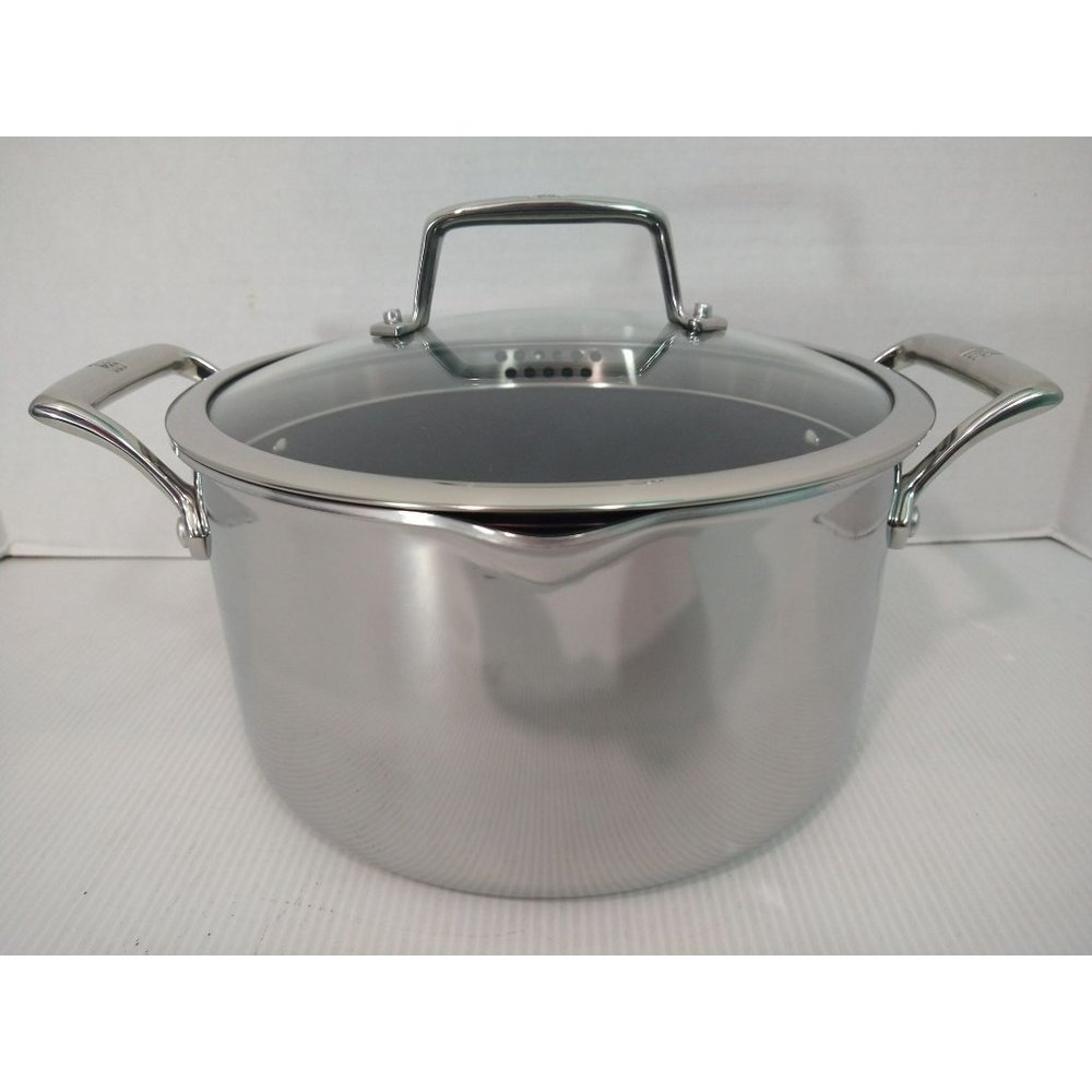 ZWILLING Energy Plus 3 Ply Stainless Steel Ceramic Nonstick 6 Qt Dutch Oven Lid